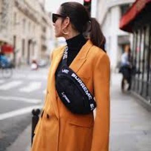 New!SUPREME SS18 BLACK FANNY PACK / BEACH BAG! *Authentic Item* FREE SHIPPING!